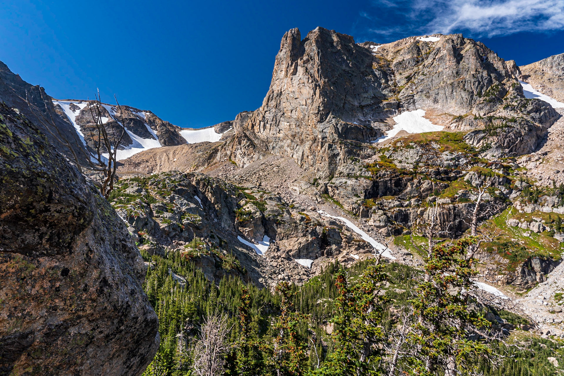Tyndall Glacier - Rocky Mountain National Park