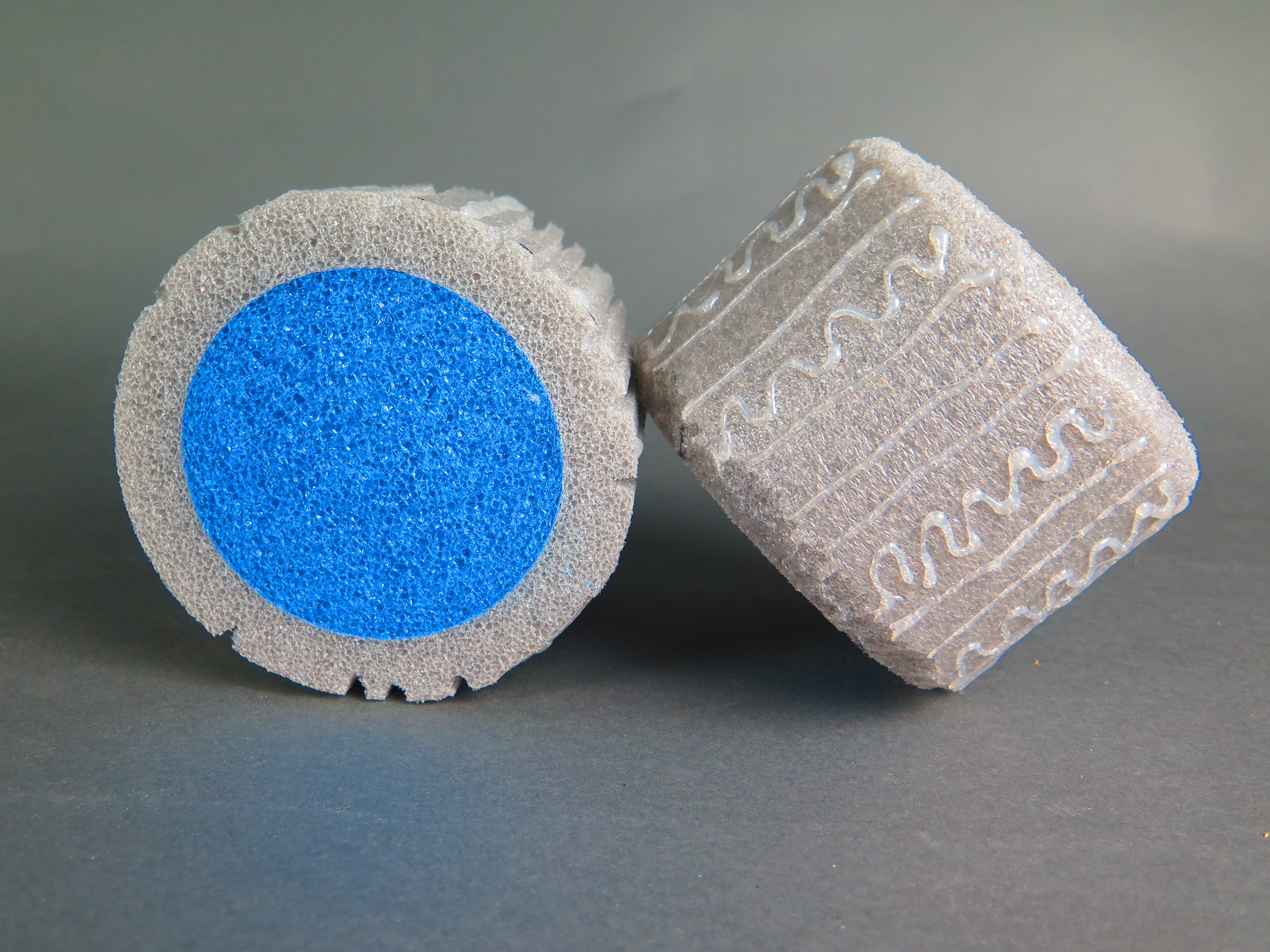 Foam Rollar Prototypes- One of the first we did for materials.