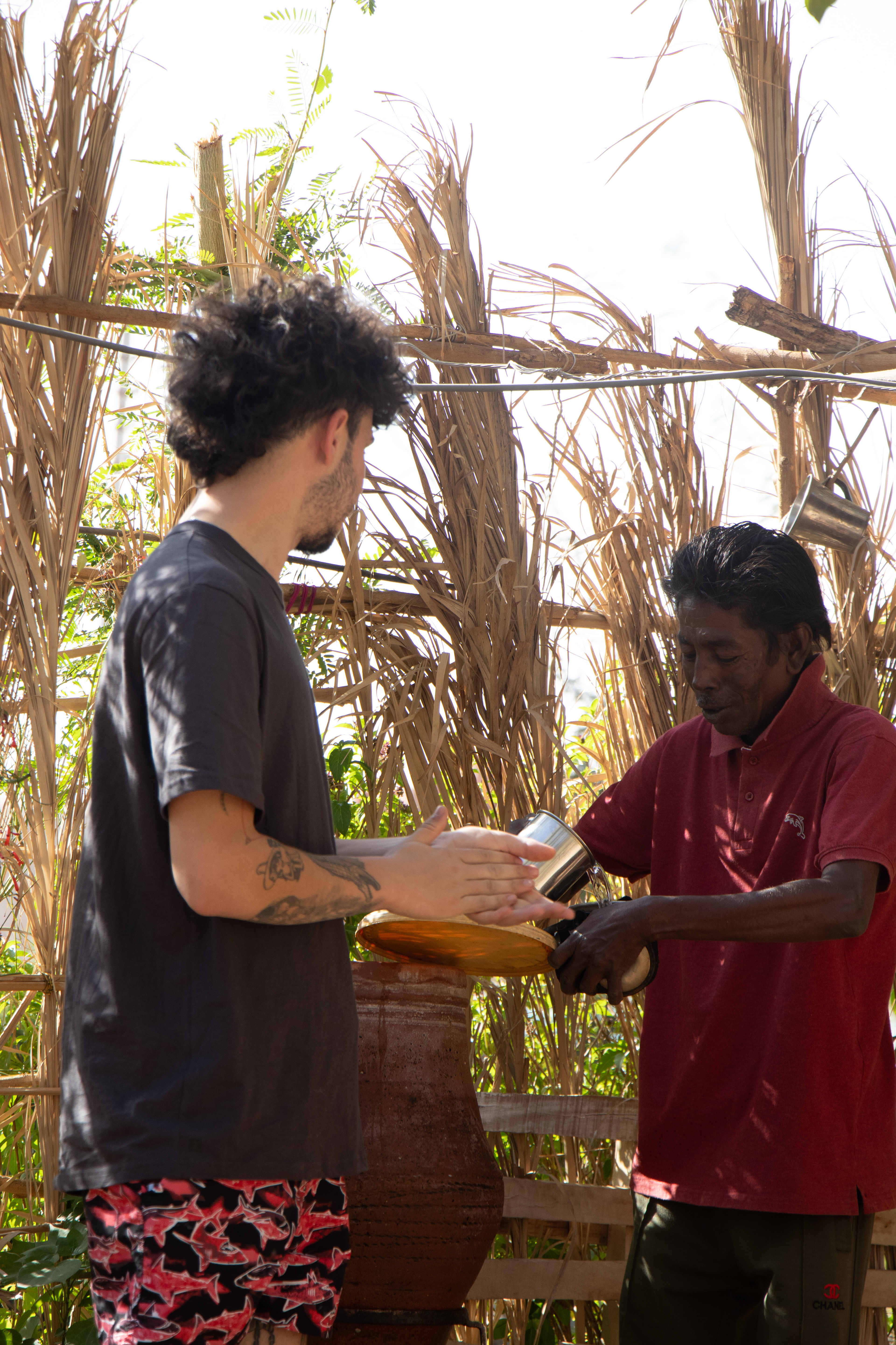 In Aswan, we met a kind Nubian man who welcomed us into his garden. He showed us his vegetable patch, prepared tea, and shared stories around the fire.          February 5, 2025