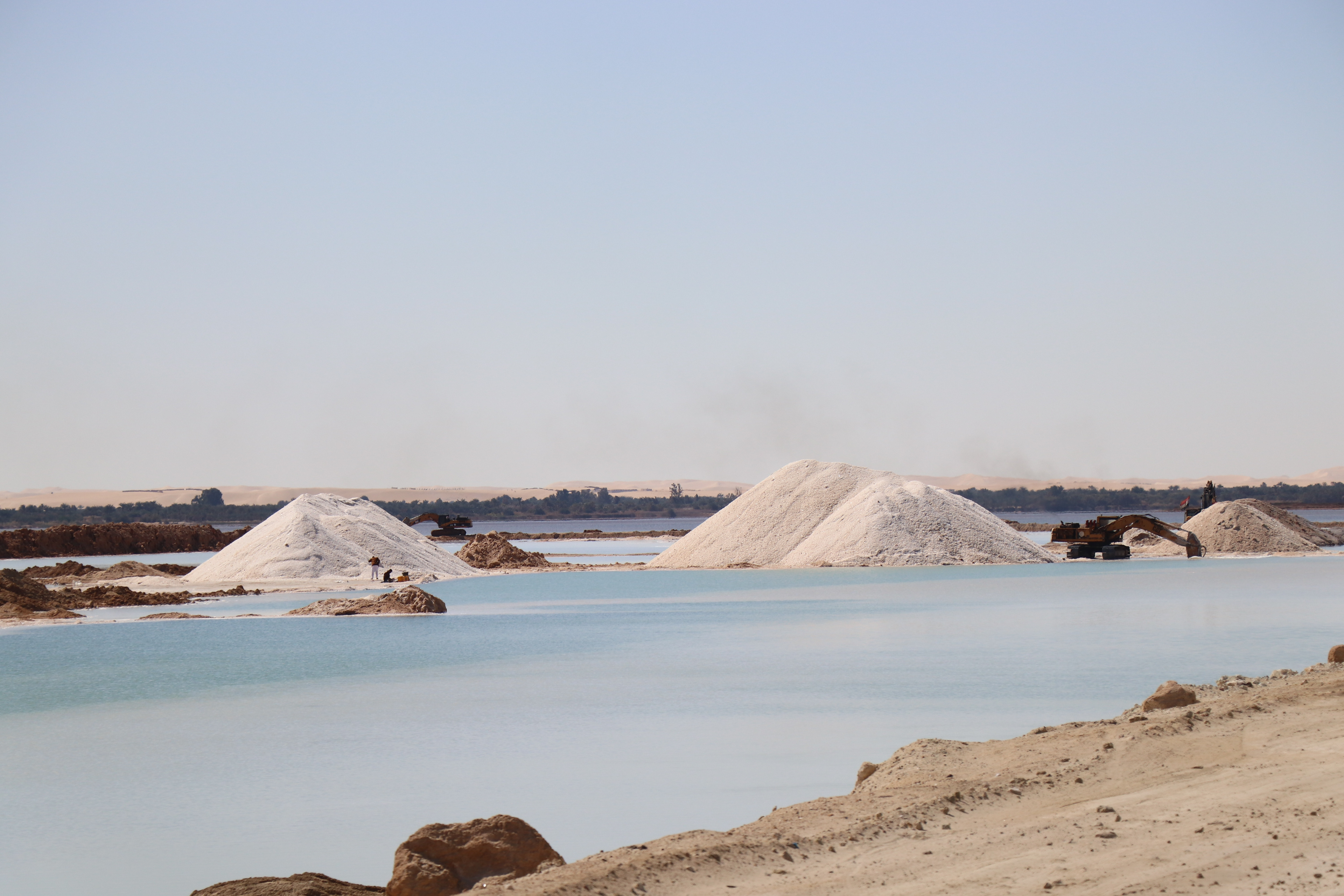 Salt Lakes, Siwa, Egypt - February 12, 2025