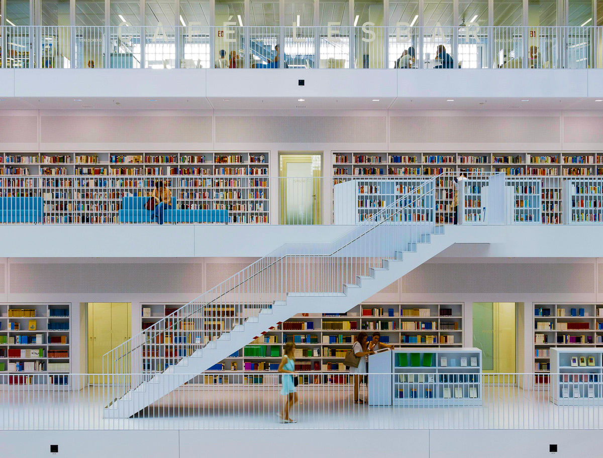 Stadtbibliothek Stuttgart / Yi Architects, 2015