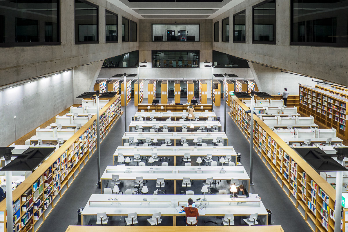 vonRoll Bibliothek, PH Bern, 2018