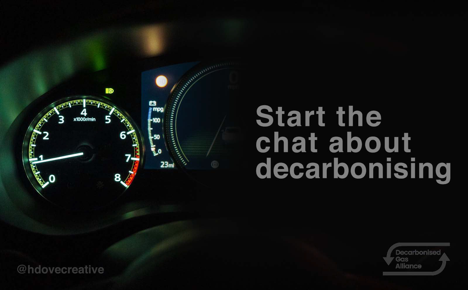 To raise awareness about decarbonising
