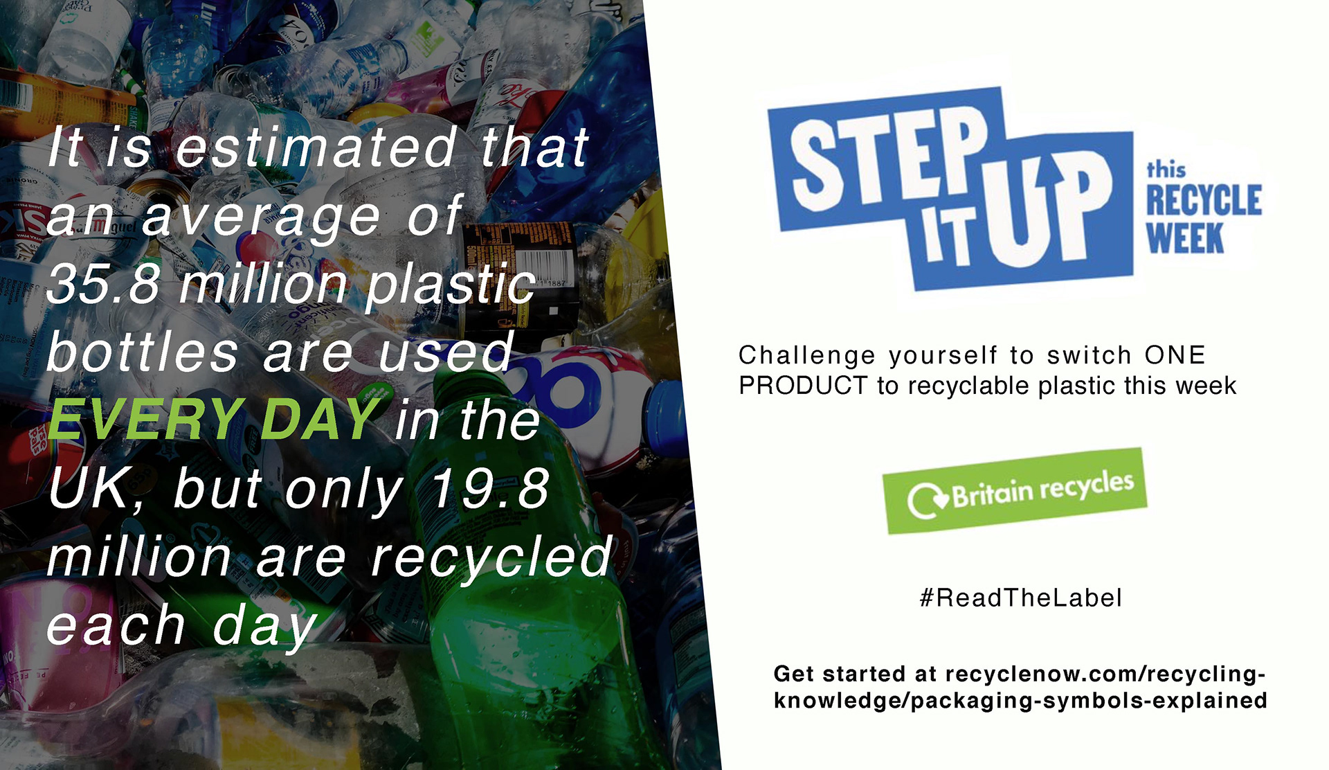 To promote recycling week