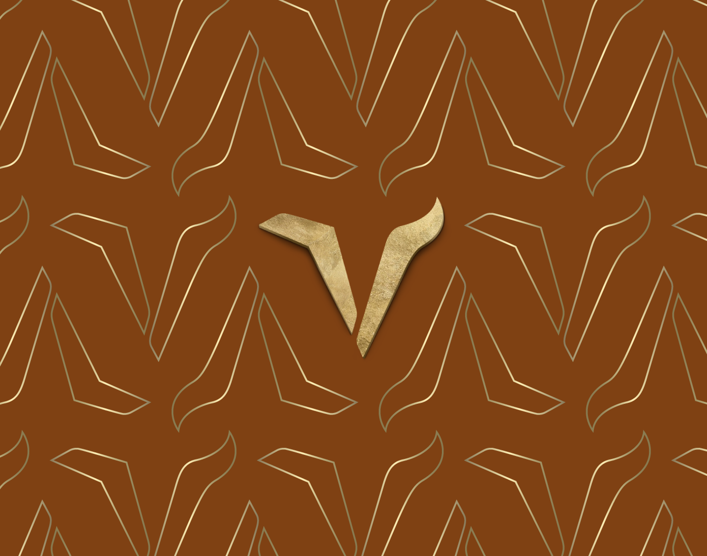 Vesta Suites Logo Pattern