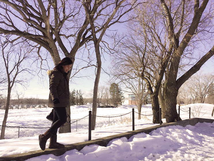 Winter mood in Canada