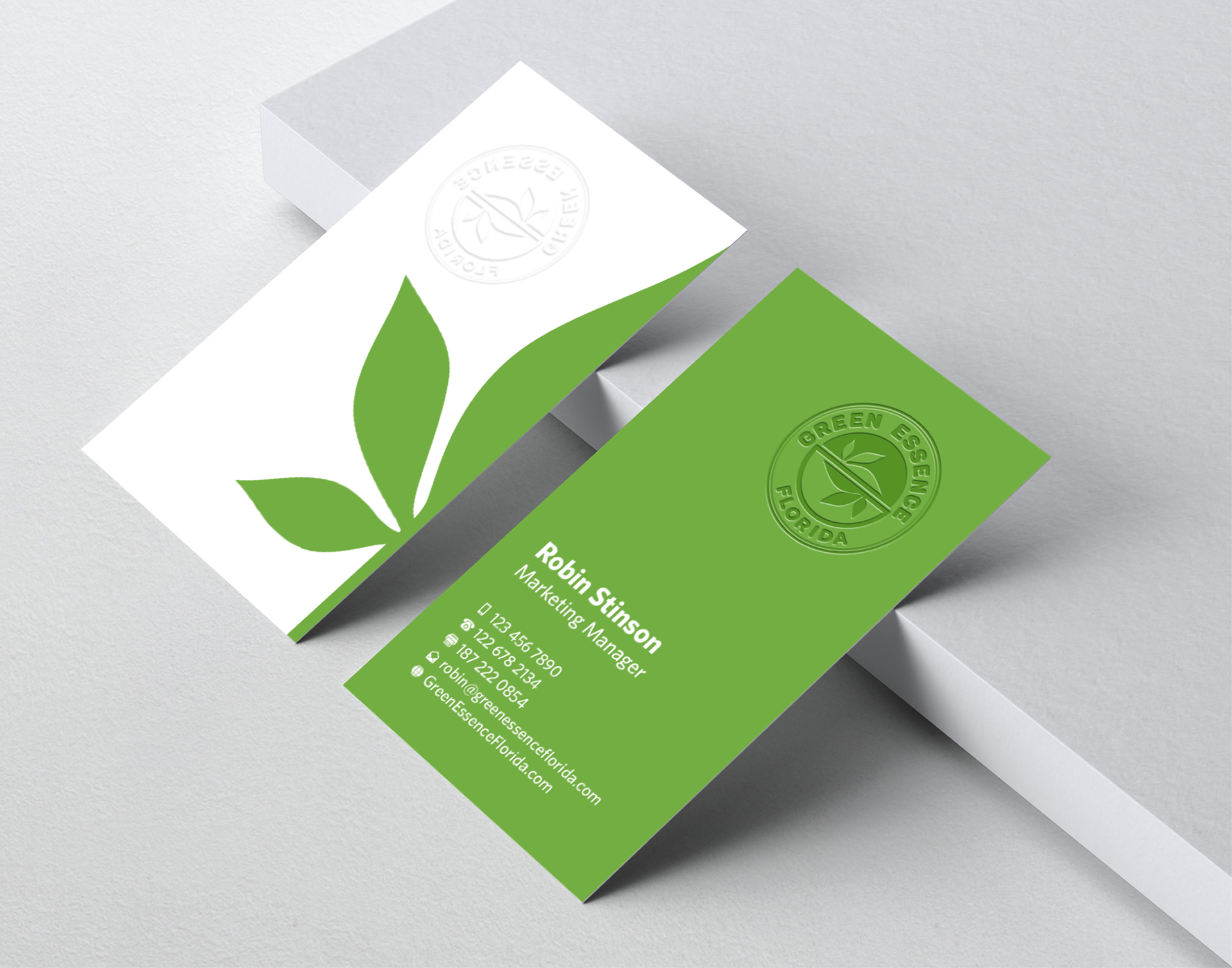 Green Essence Florida Business Card