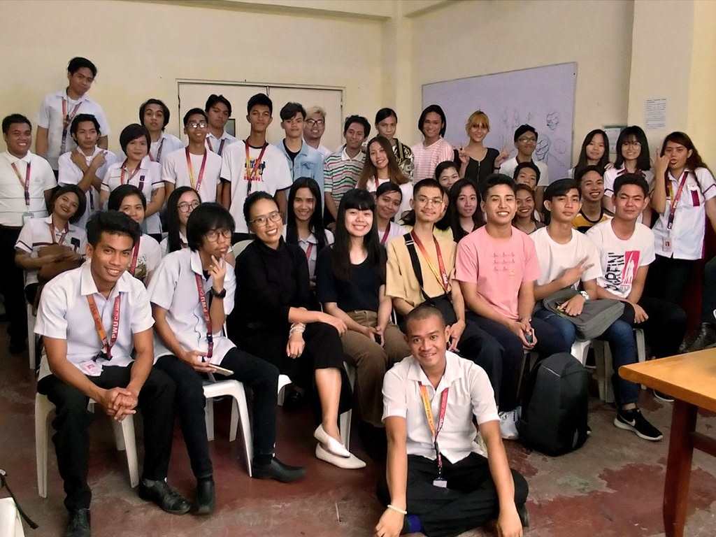 Continuous learning with students at Philippine Women's University-CDCEC