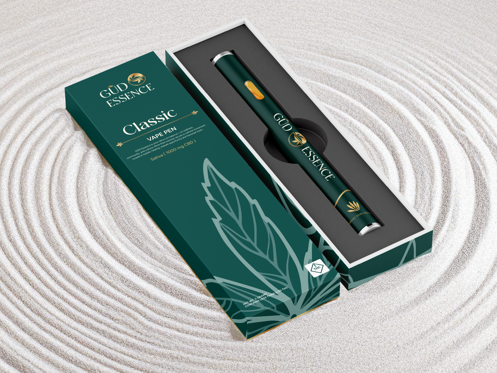 GŪD Essence packaging design