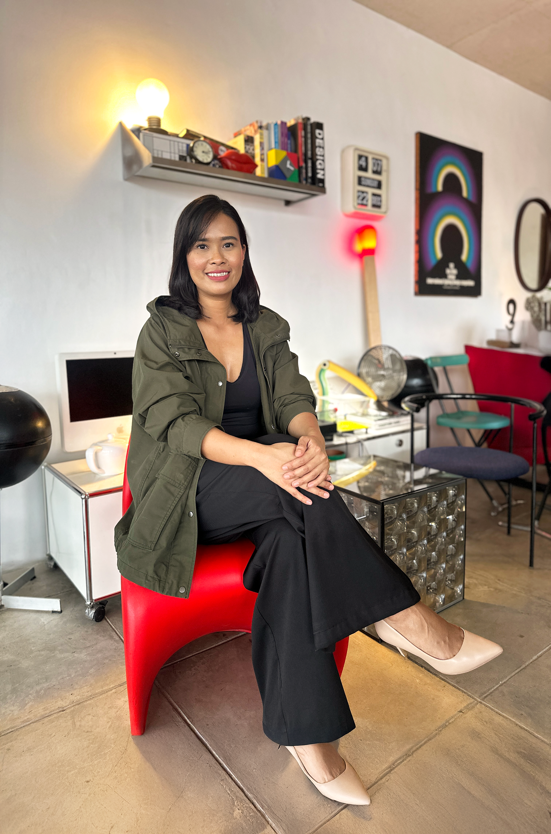 Filipino designer in a creative space speaker photo