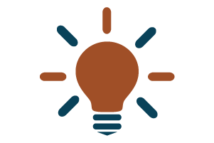 Light bulb idea icon