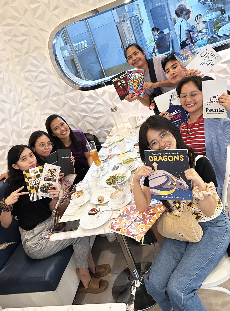 Members of Klase with their Published Books