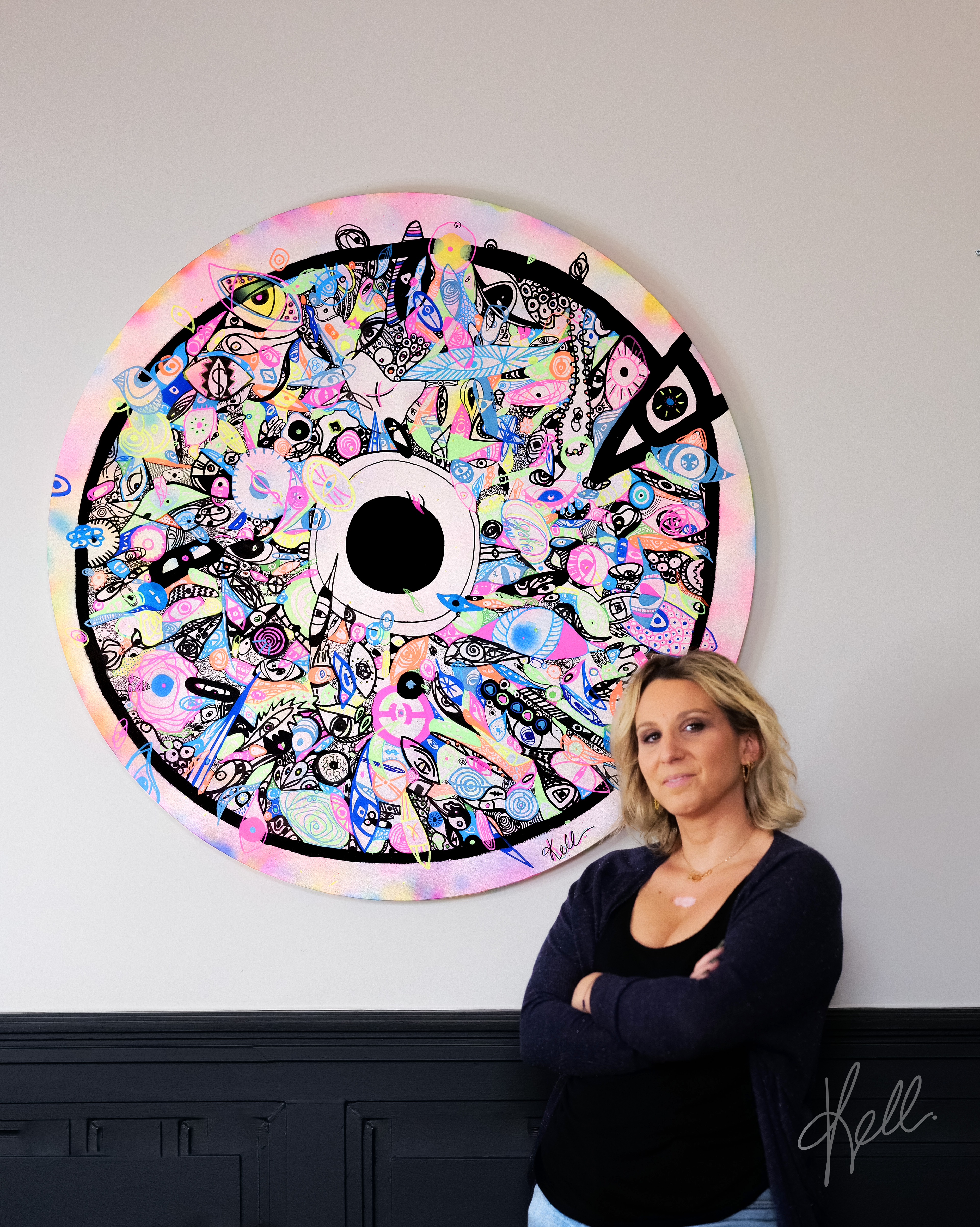 Toile Kell. Artiste