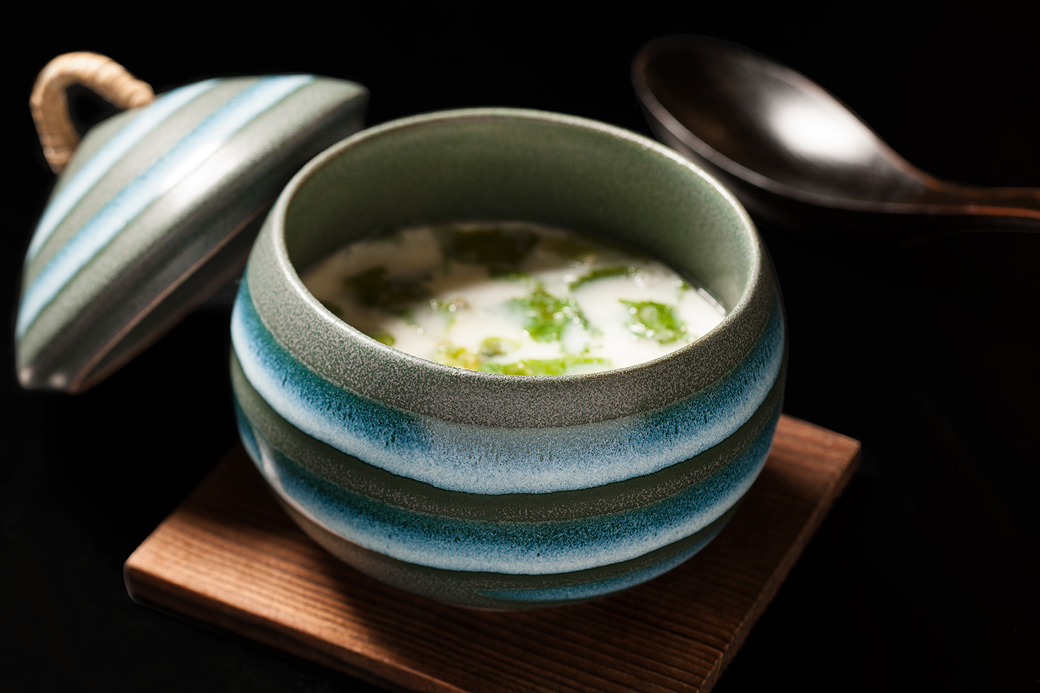 Food Photography Asian Cream Soup