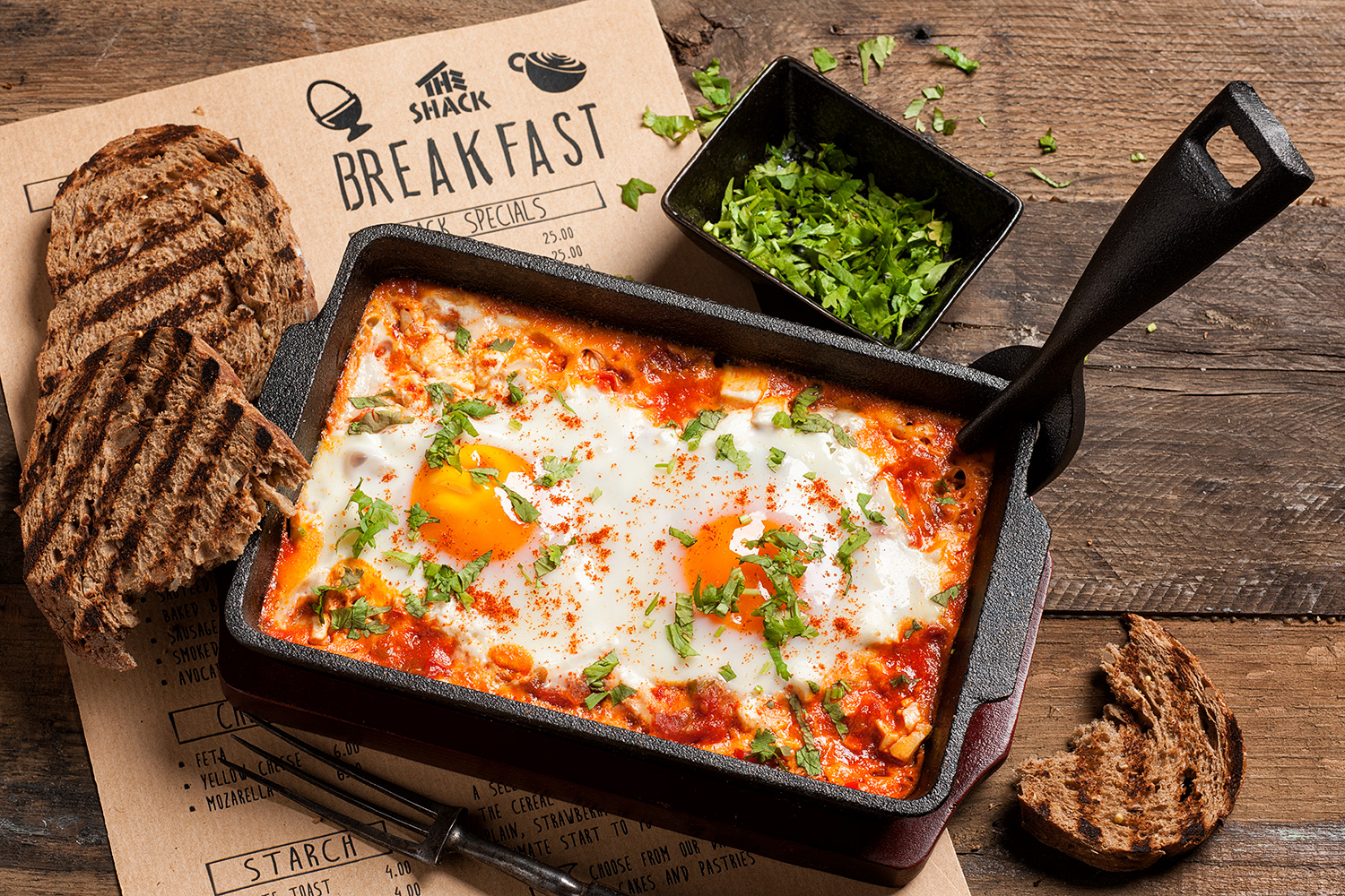 Food Photography Fried Eggs