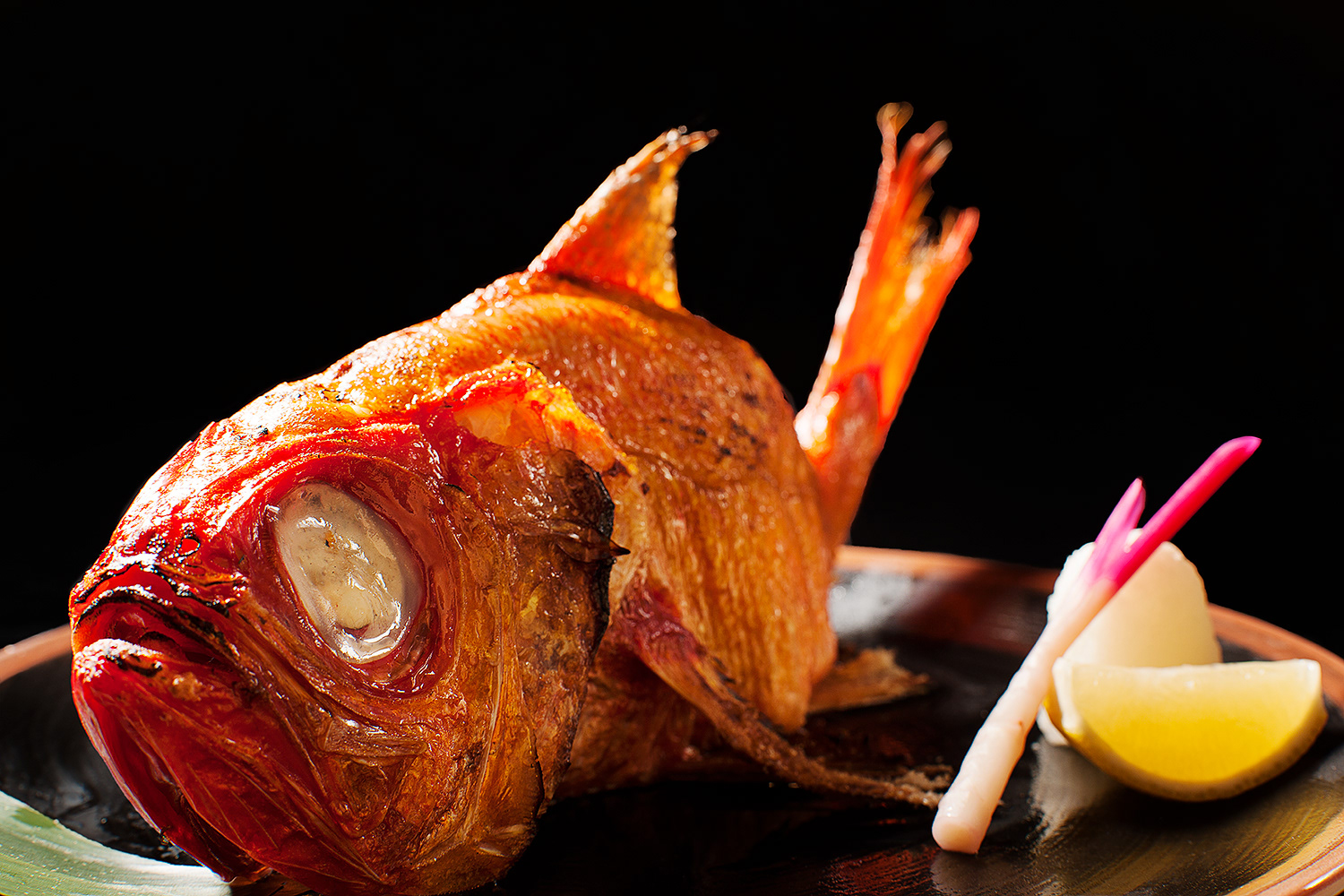 Food Photography Japanese Fried Fish