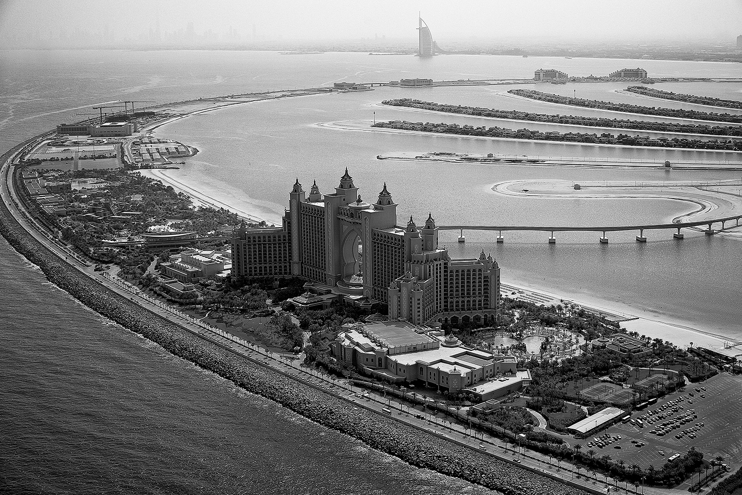 Architectural Exteriors Photography Atlantis Hotel Aerial Photography