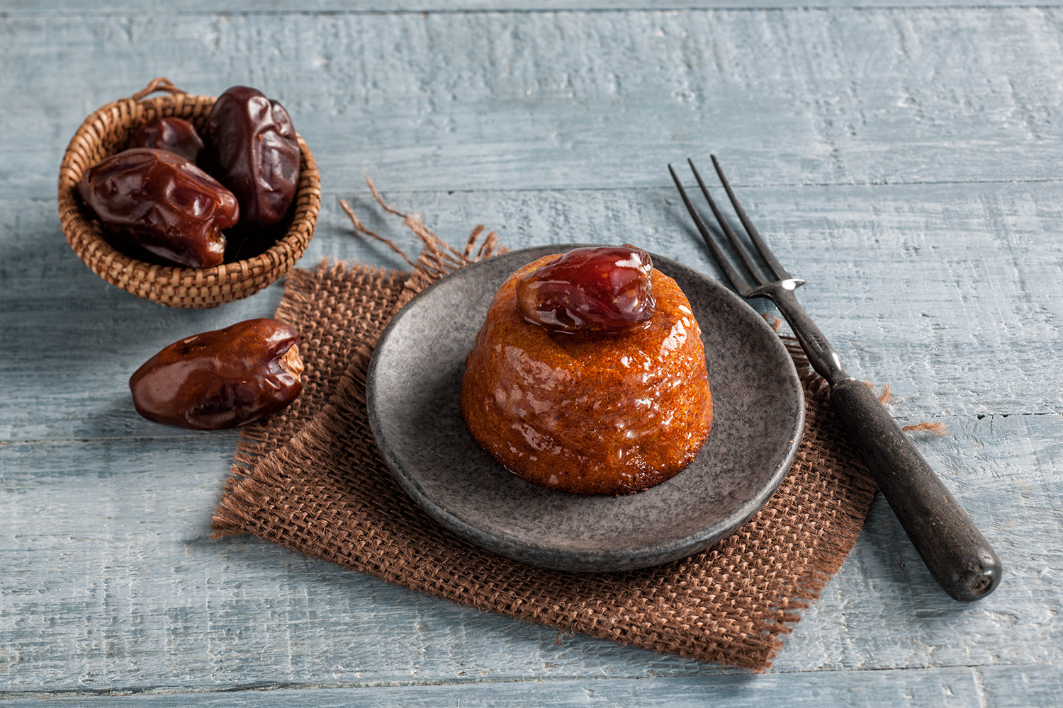 Food Photography Date Cake