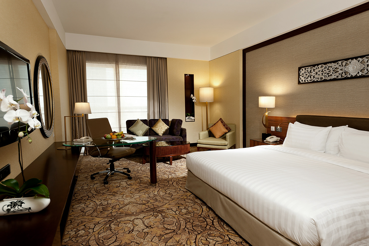 Photography Interiors Dusit Thani Hotel Room