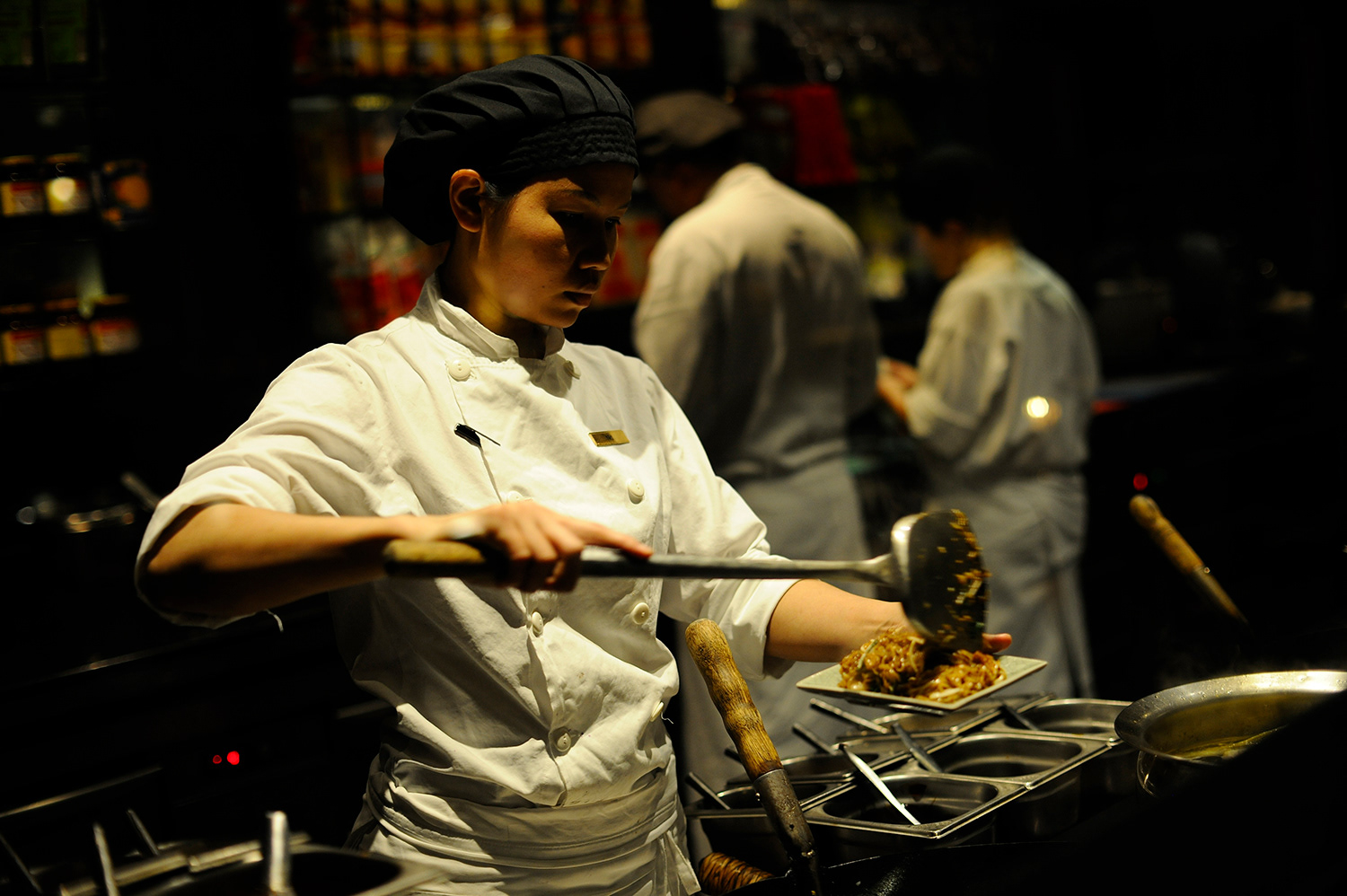 Portrait Photography Park Hyatt Hotel Thai Chef Working