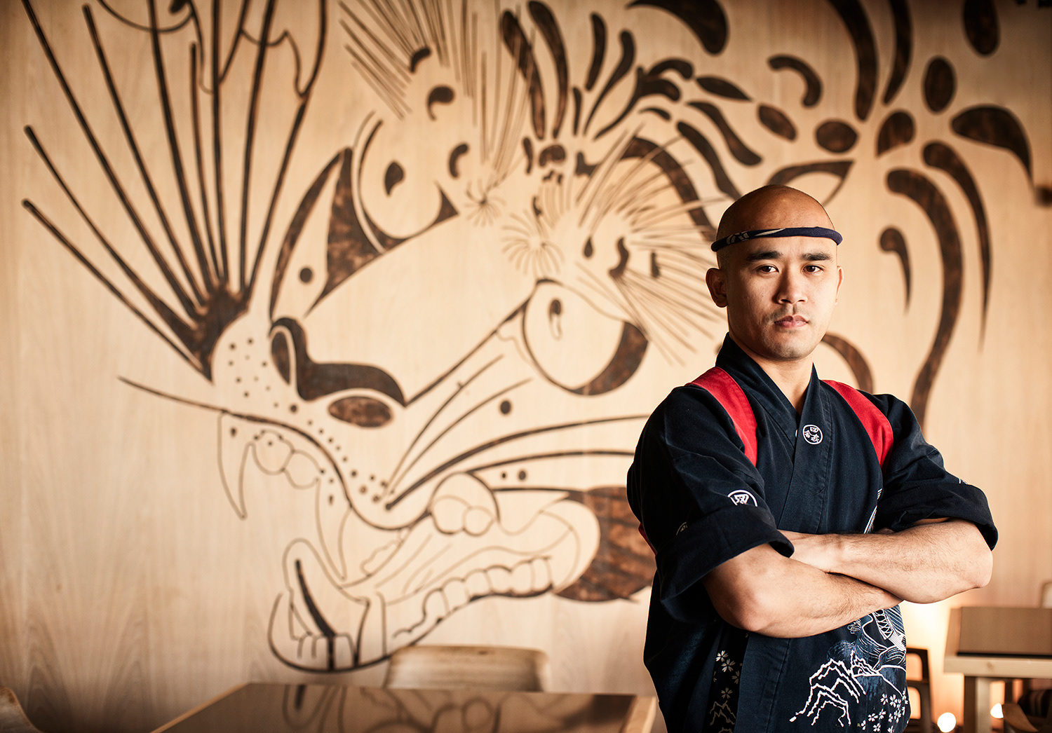 Portrait Photography Japanese Chef