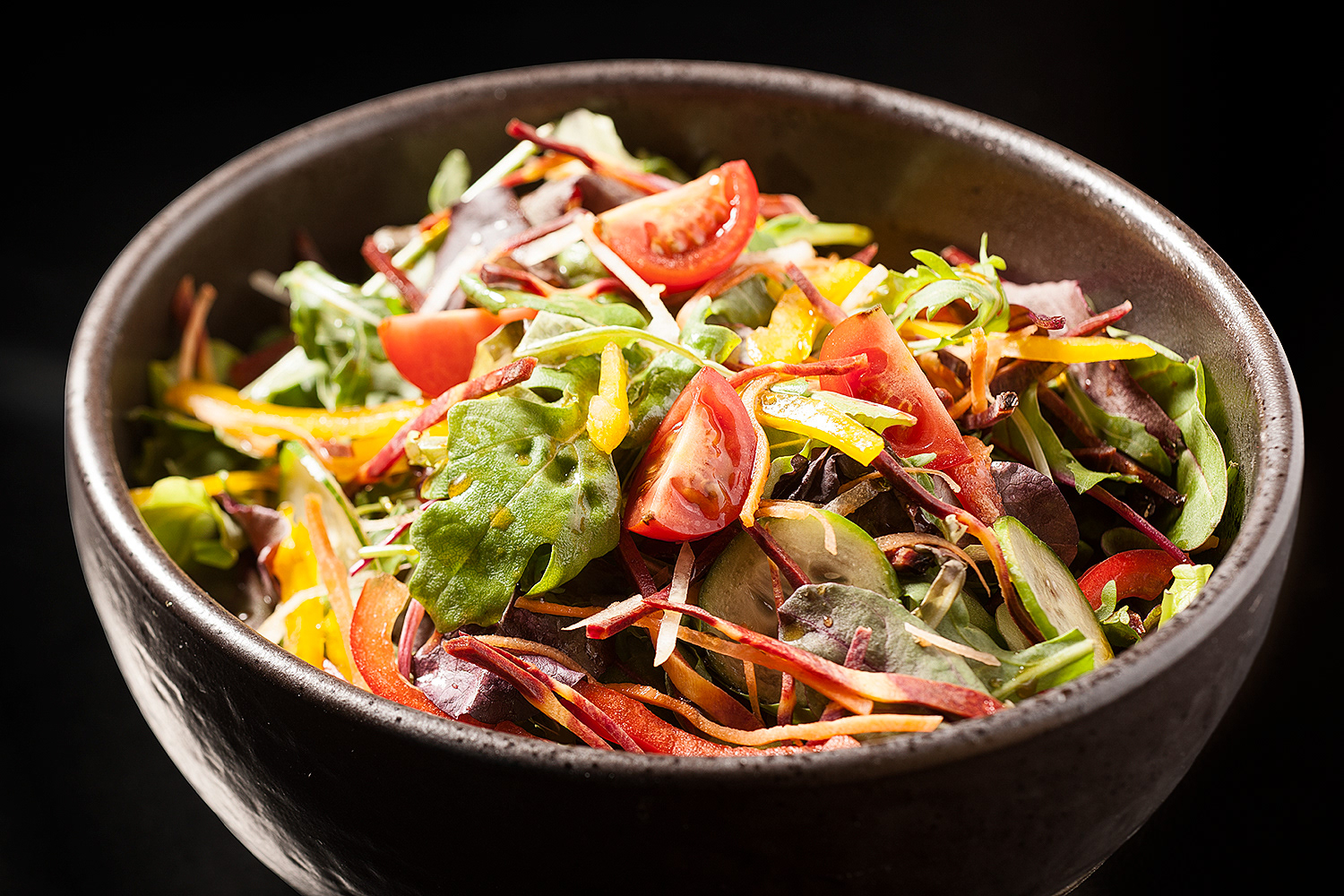 Food Photography Asian Salad Bowl