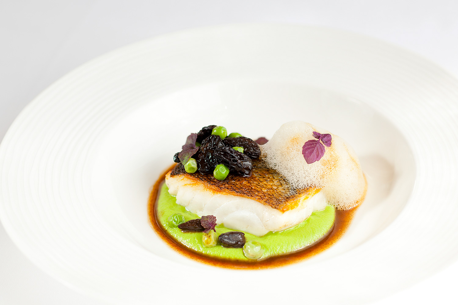 Food Photography Pan Seared Codfish