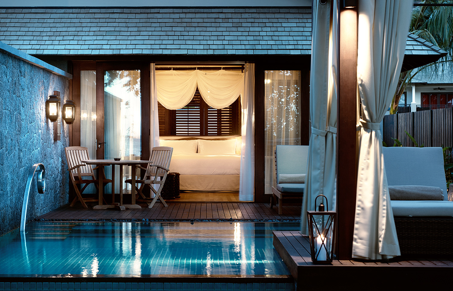 Photography Interiors H-Resort Seychelles Pool View