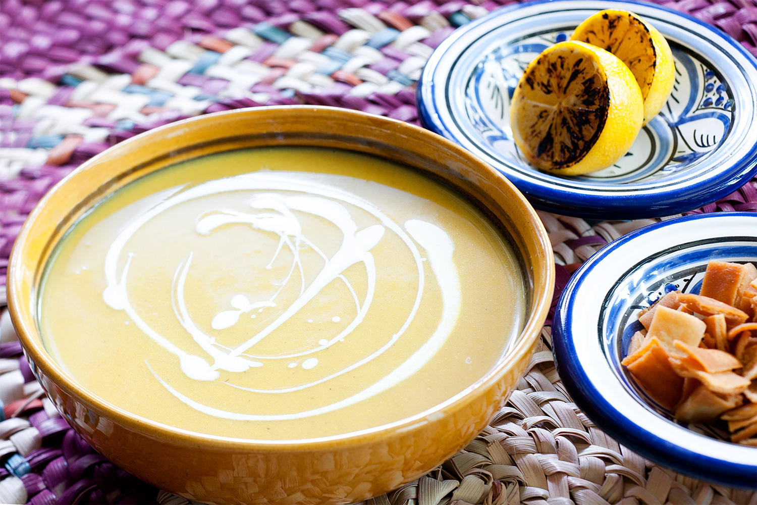 Food Photography Lentil Soup