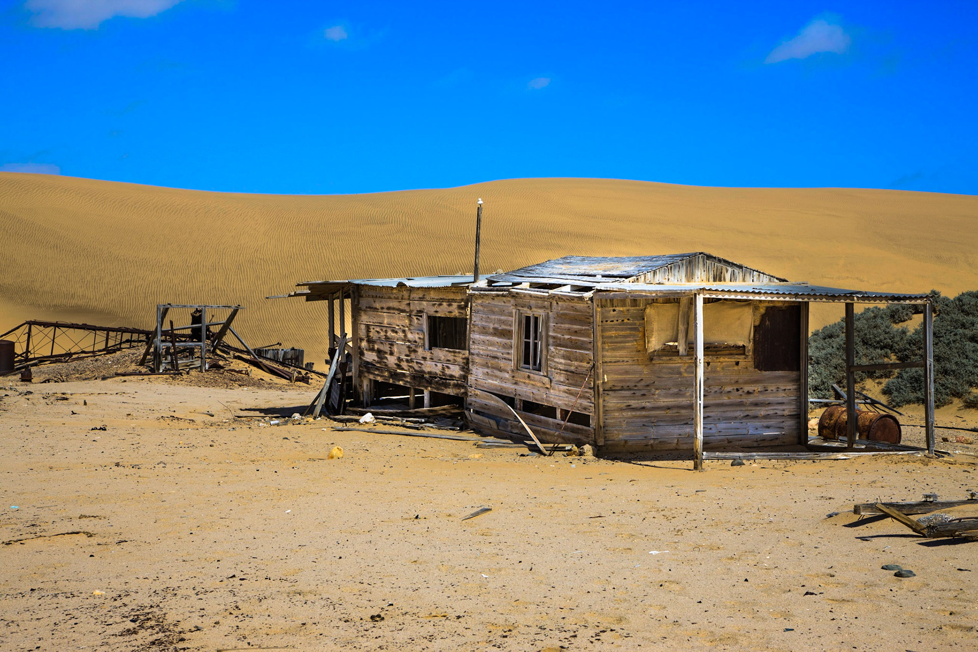 Ghost towns in 1st Diamond area - Skeleton Coast - Namibia