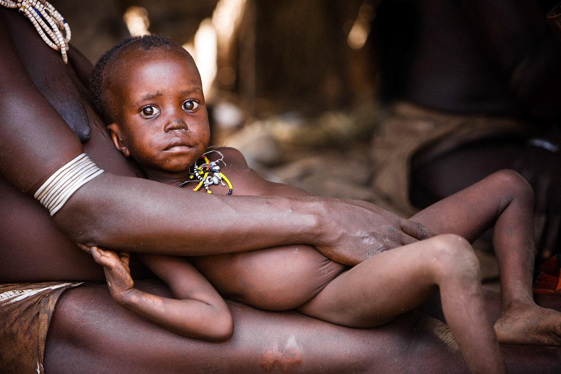 Rodinná idylka v chatrči při polední siestě:)