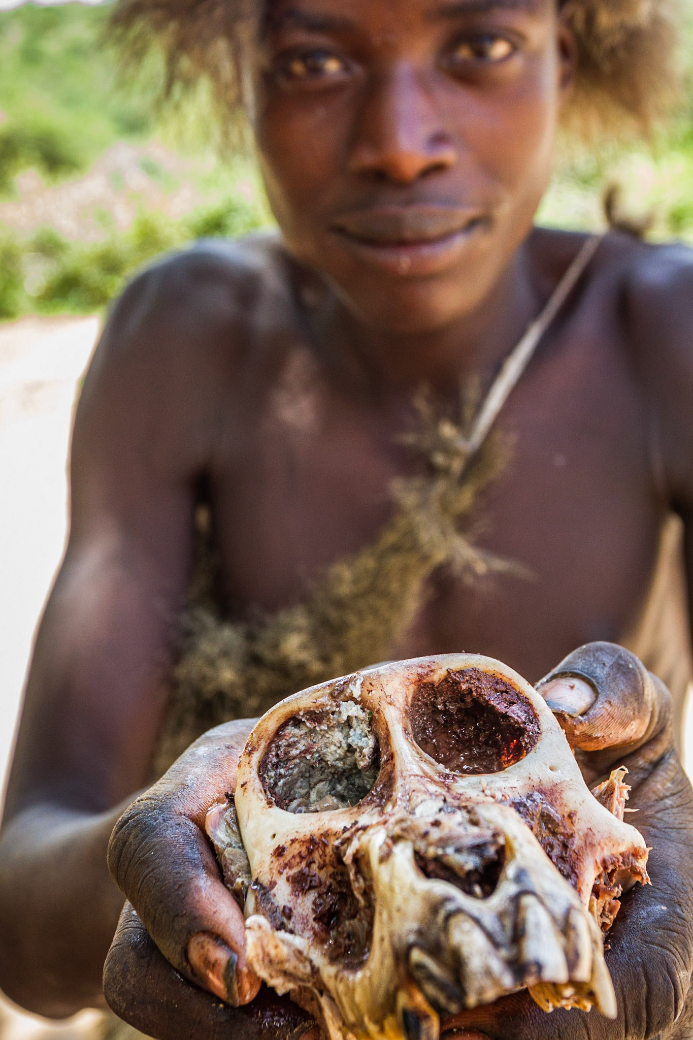 Hadza tribe, Lake Eyasi, Tanzania - 17 March 2011 / Lidé z kmene Hadza, Tanzánie, 2011