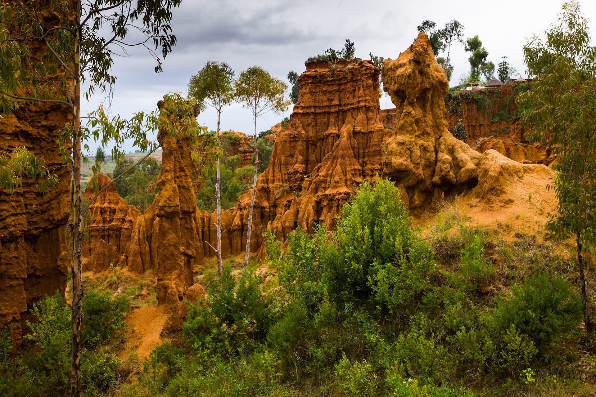 Lokalita nedaleko Konsa nazývaná New York