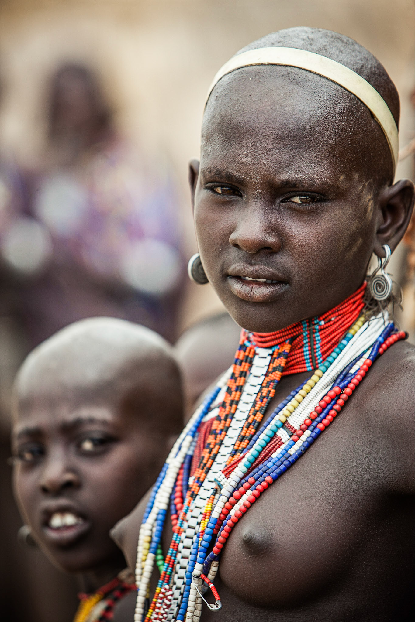 Vesnice kmene Arbore, Omo valley