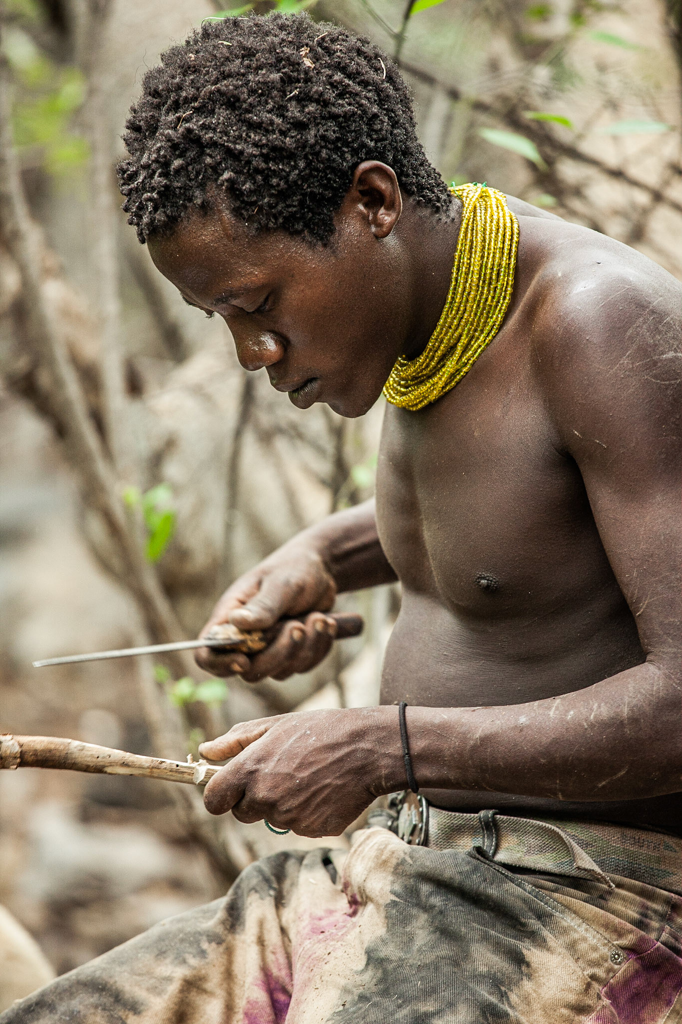 Hadza tribe, Lake Eyasi, Tanzania - 17 March 2011 / Lidé z kmene Hadza, Tanzánie, 2011
