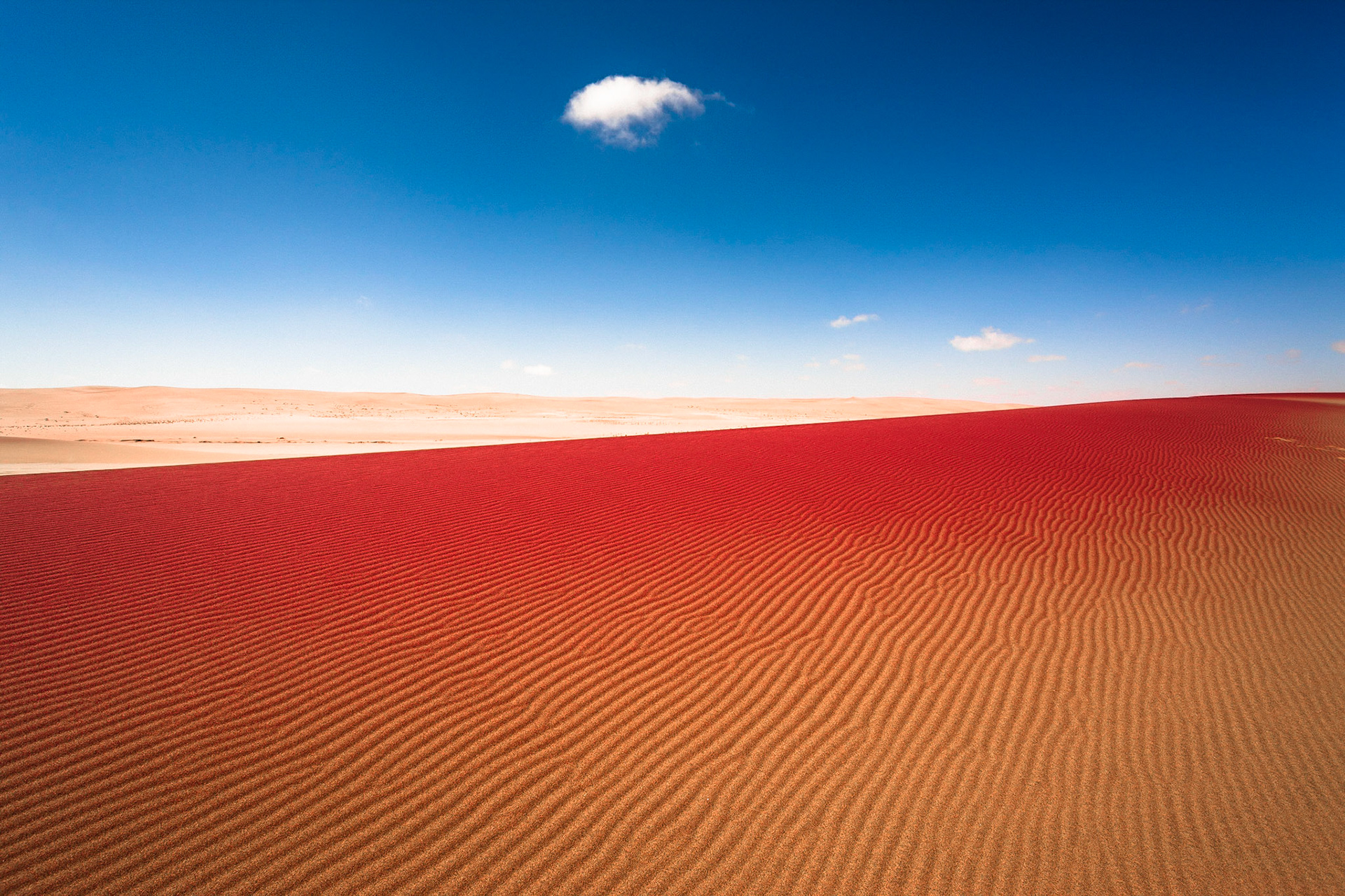 Poušť dokáže vykouzlit opravdu nádherné tvary a různorodé barvy.