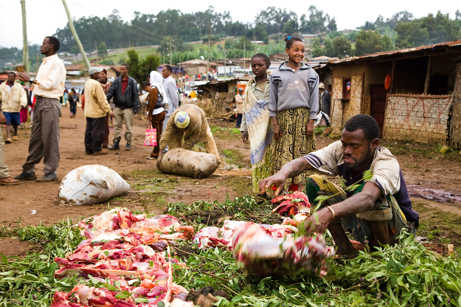 V horách, asi 30 km daleko od Arba Mich, se nachází vesnice  národa Dorse. 2x týdně se zde koná trh. Není to ale klasický trh, jak si jej většina z nás představí. Tady jde především o maso.