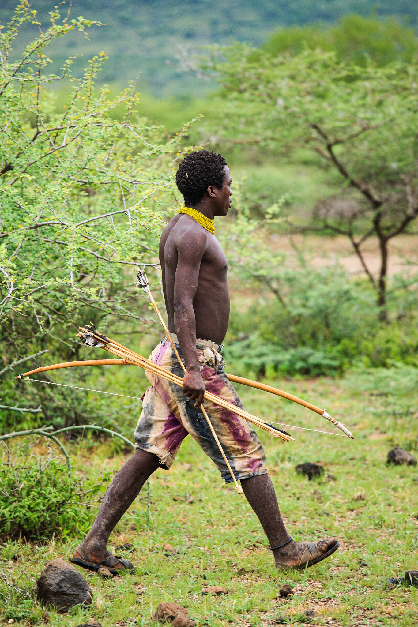 Hadza tribe, Lake Eyasi, Tanzania - 17 March 2011 / Lidé z kmene Hadza, Tanzánie, 2011