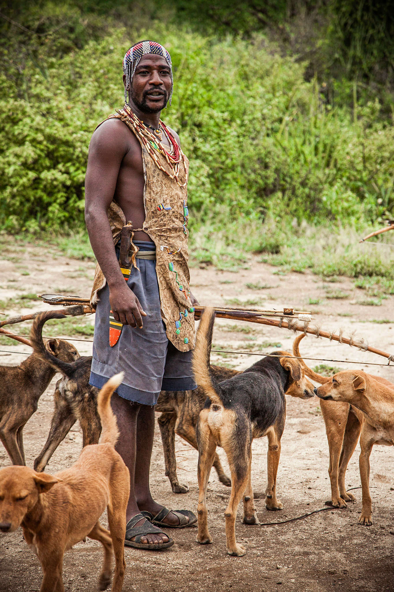 Hadza tribe, Lake Eyasi, Tanzania - 17 March 2011 / Lidé z kmene Hadza, Tanzánie, 2011