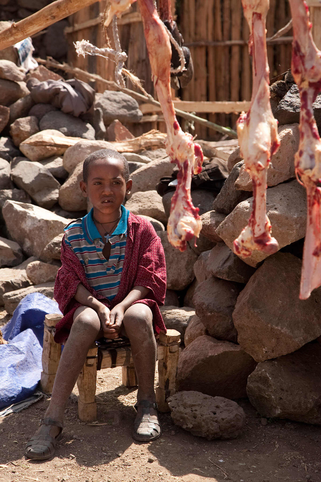 Mladý obchodník, provincie Tigray