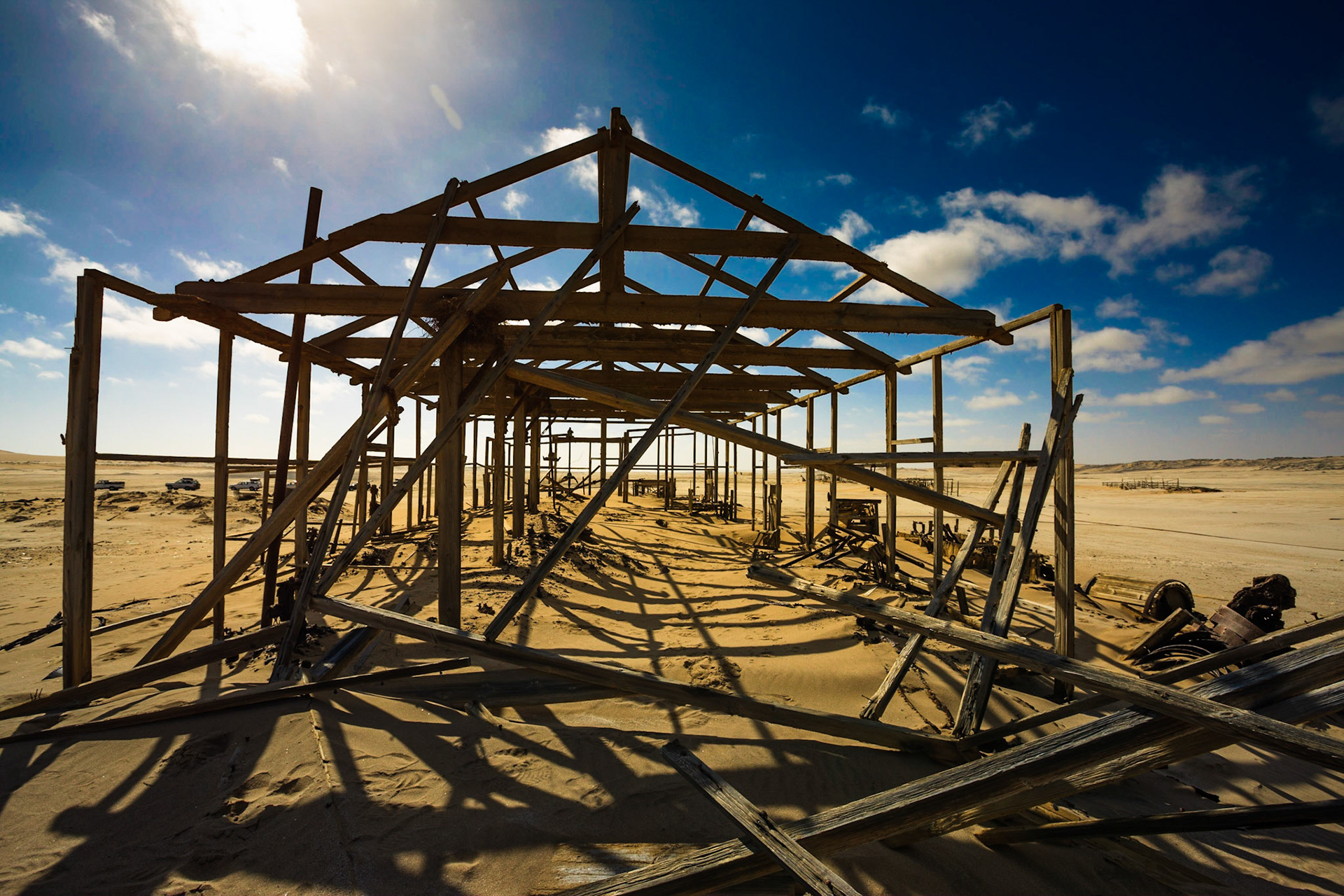 Ghost towns in 1st Diamond area - Skeleton Coast - Namibia