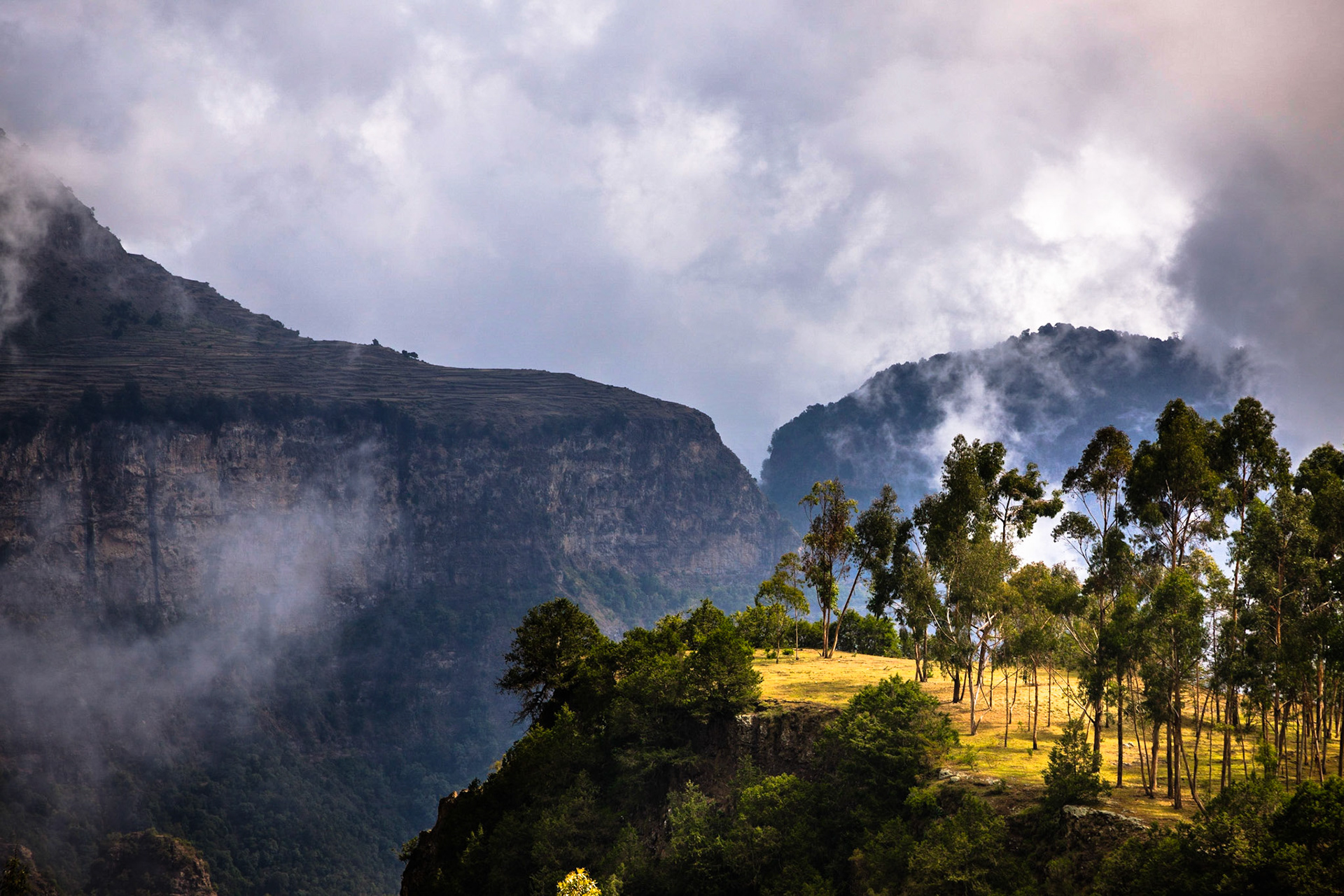Landscape between Lalibela and Mekele - Ethiopia