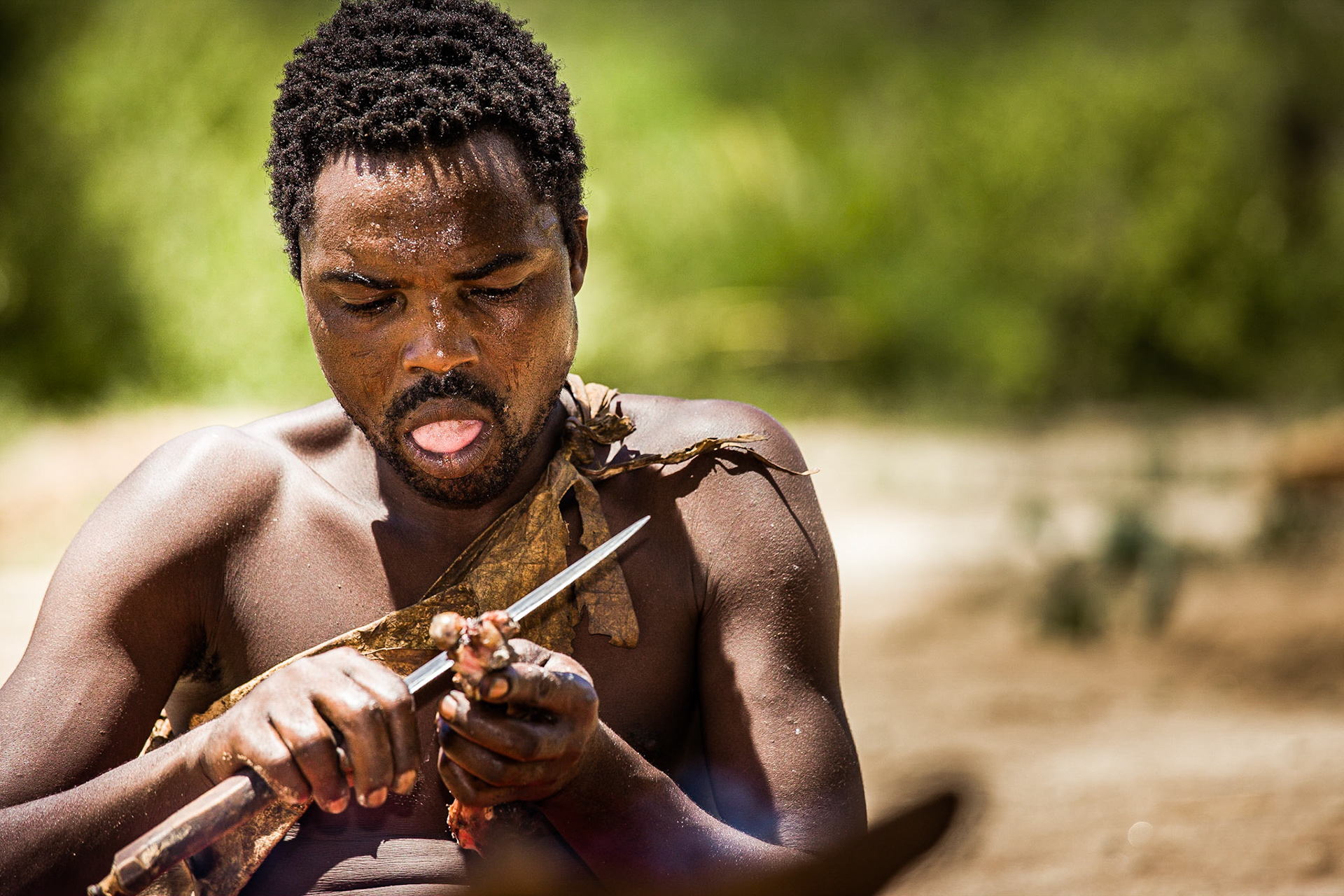 Hadza tribe, Lake Eyasi, Tanzania - 17 March 2011 / Lidé z kmene Hadza, Tanzánie, 2011