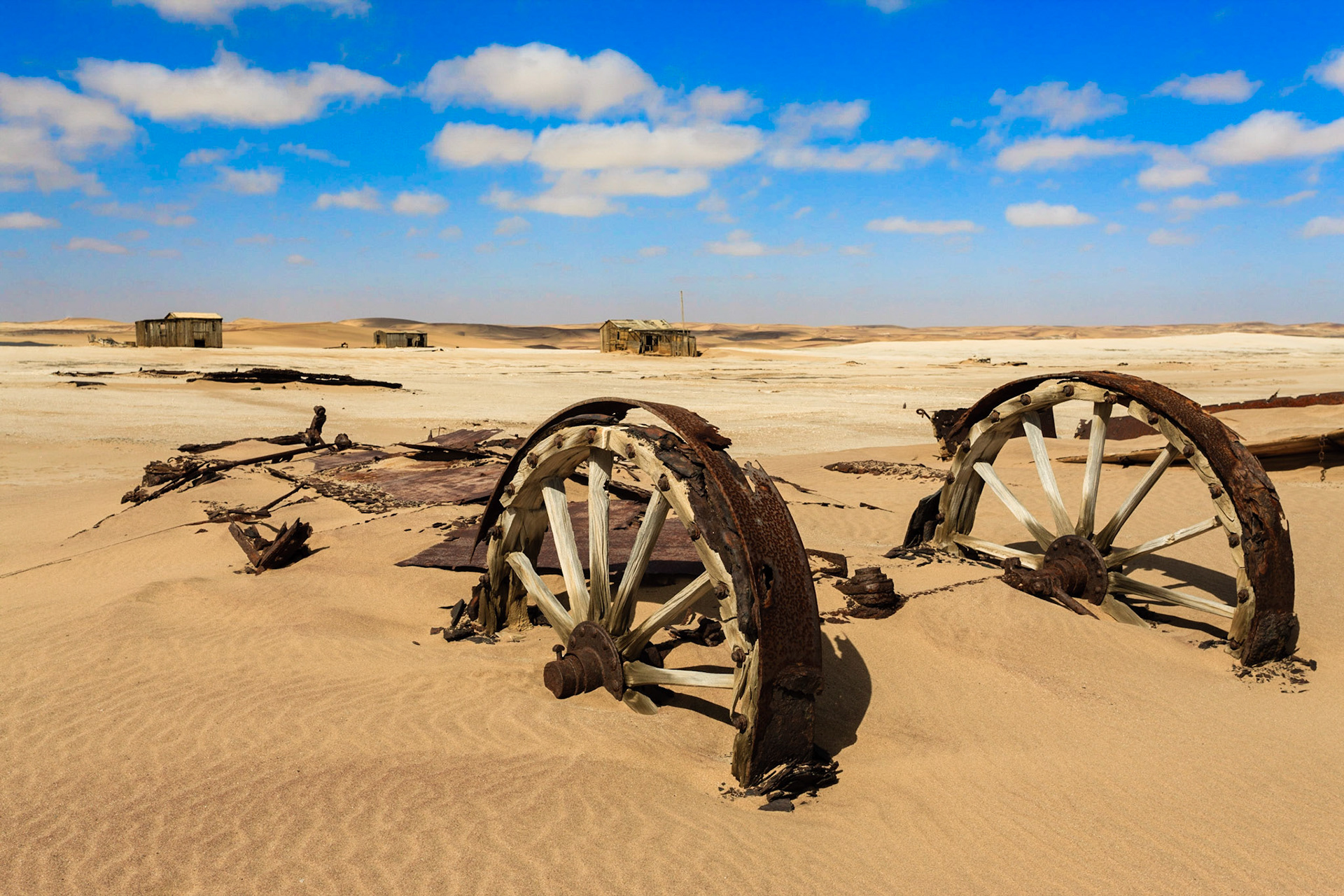 Ghost towns in 1st Diamond area - Skeleton Coast - Namibia