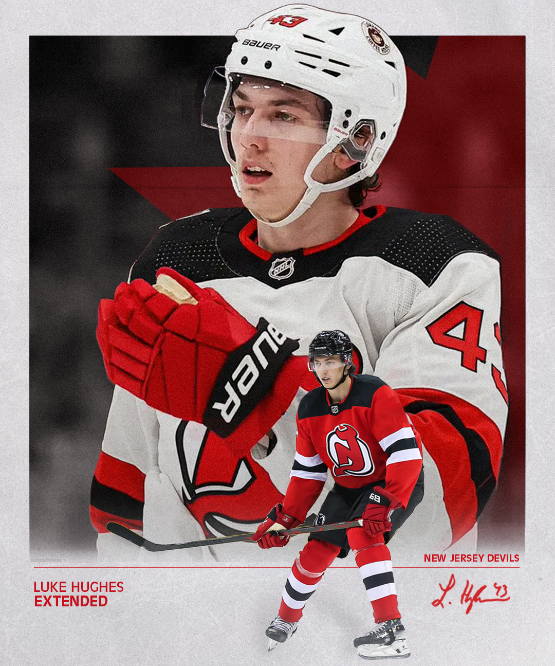 luke hughes extension poster