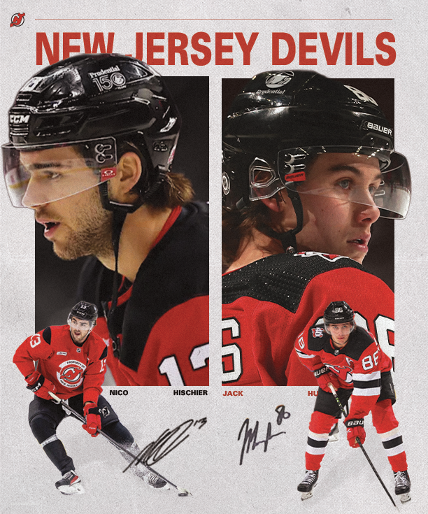 Nico Hischier & Jack Hughes Poster