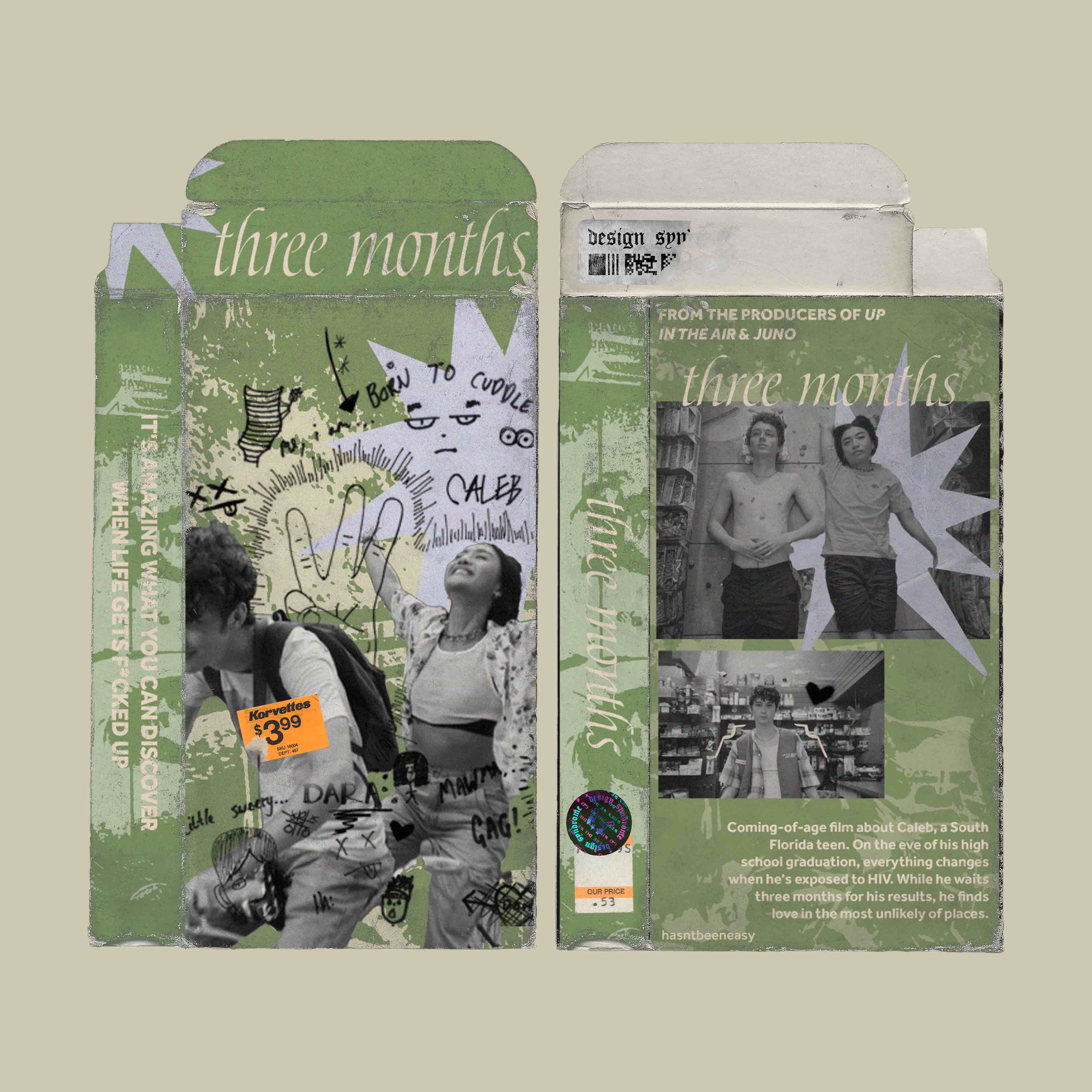 'Three Months' VHS Tape Concept