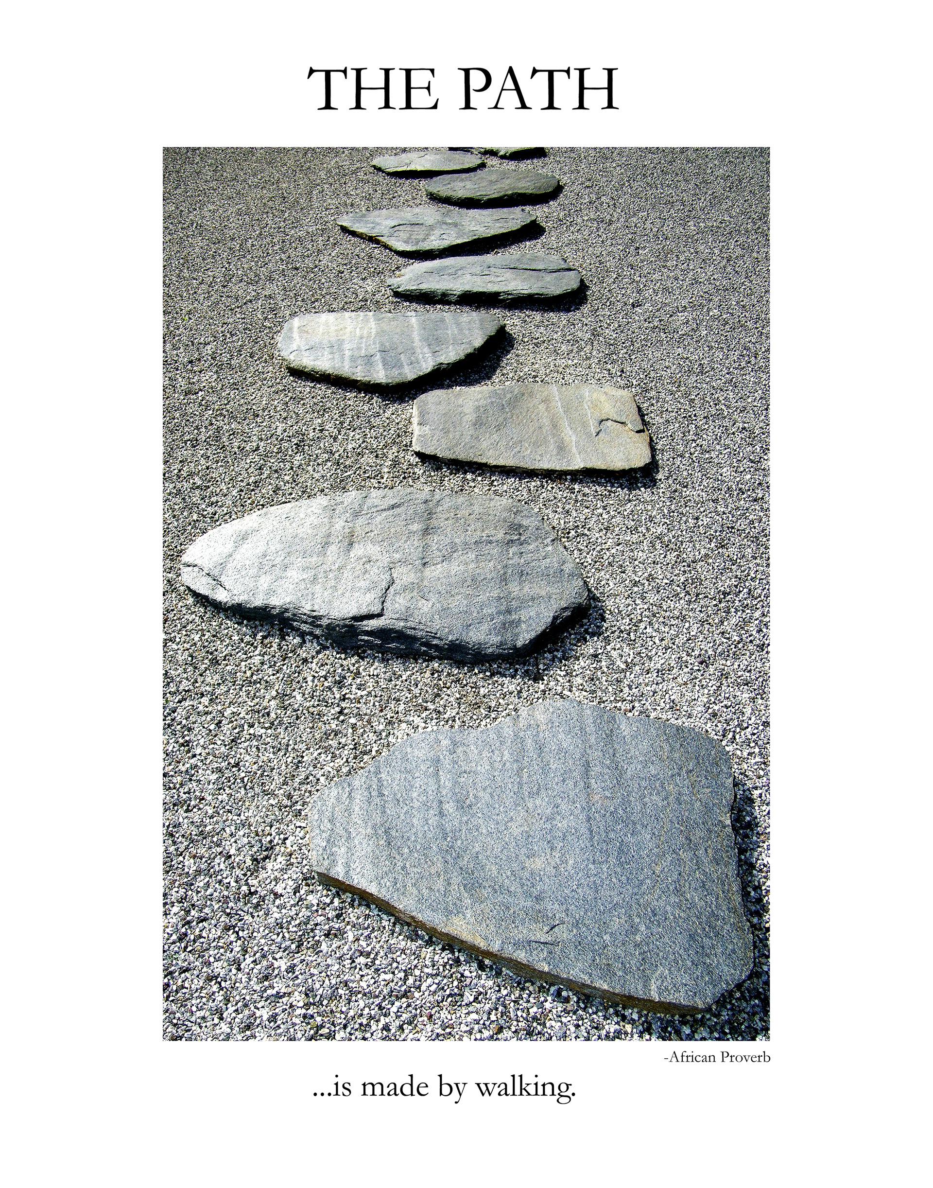 THE PATH - 18 x 22 Poster $49