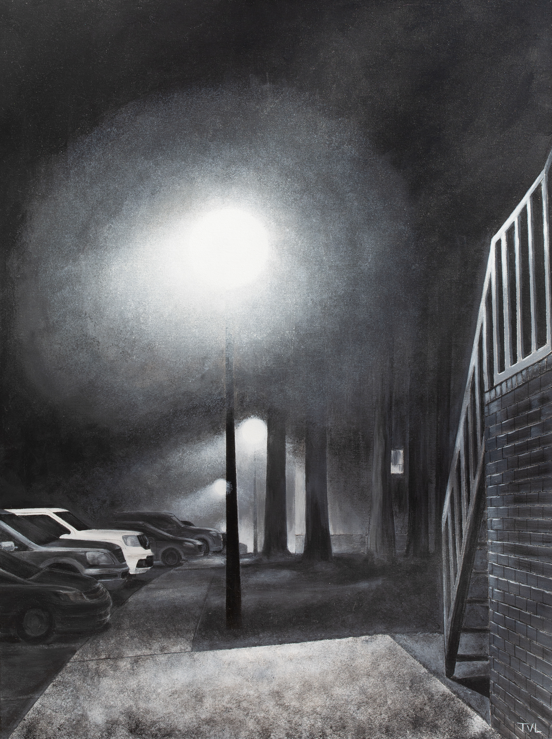 LIGHT IN THE DARK I - 30 x 40 Acrylic on Canvas $525