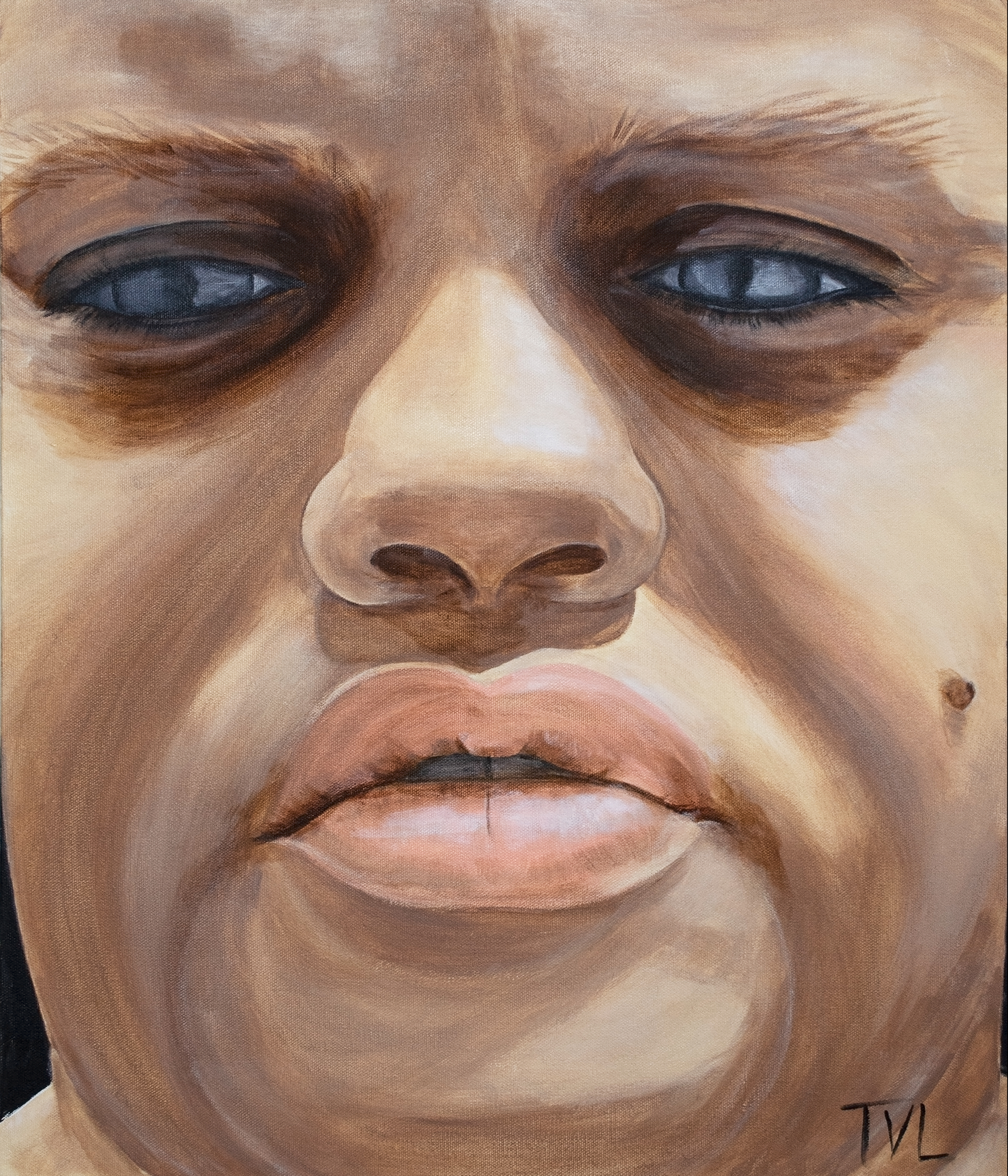 SEEING - 20 x 24 Acrylic on Canvas $220